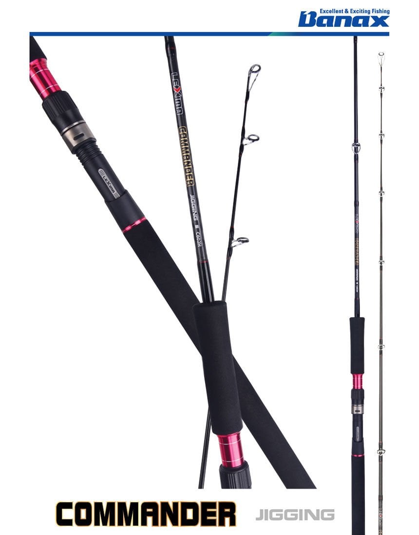 BANAX COMMANDER JIGGING KAMIŞ C632H 80-250 GR 191 CM