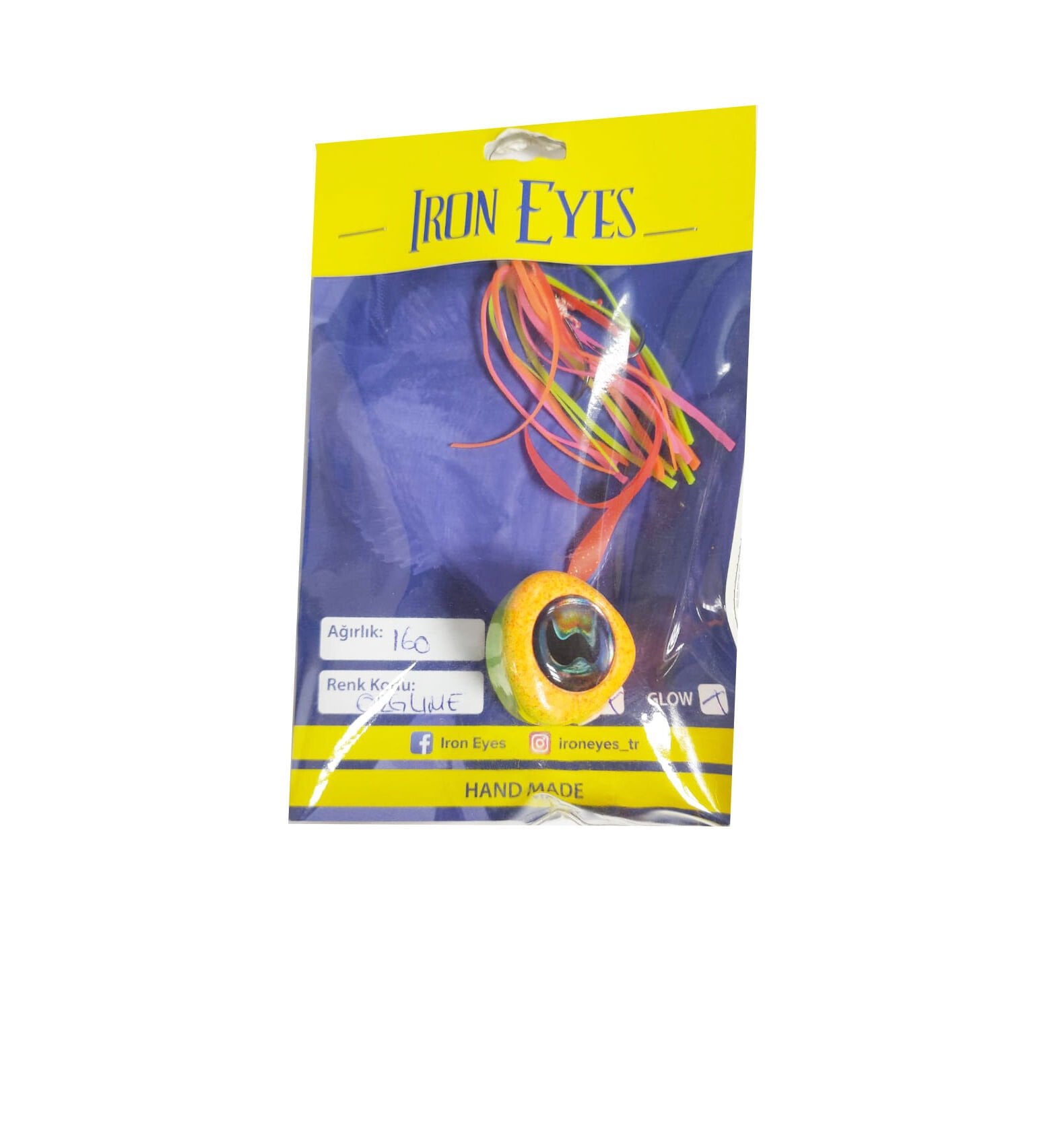 İron Eyes Jig Yemi 160 gr ORGLIME