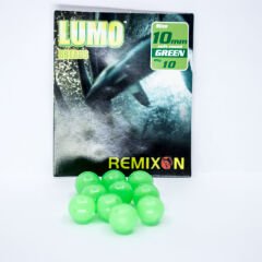Remixon 10mm Yuvarlak Soft Boncuk - Yeşil (10Adet)