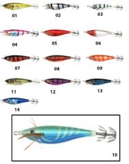 Captain 3015 Kalamar Zokası 7cm Toto Zogga Squid Renk:10