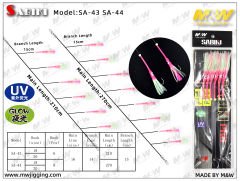 M&W Sabiki Pro (SA-43 44) Çapari Glow