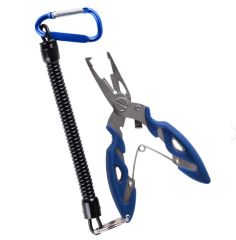 Bauer Balıkçı Pensesi ve Yaylı Karabinalı Askı Aparatı (Kitlenebilir Model)