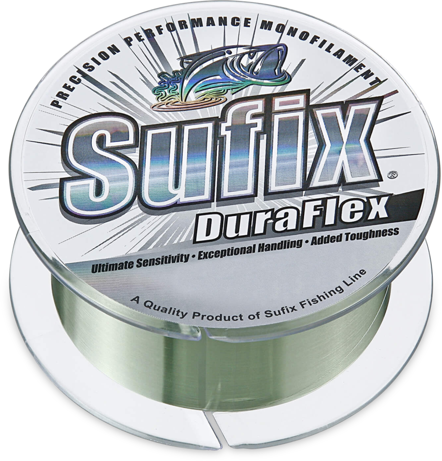 Sufix Duraflex Misina Low-Vis Green - 0.18MM - 100MT - 3.7KG
