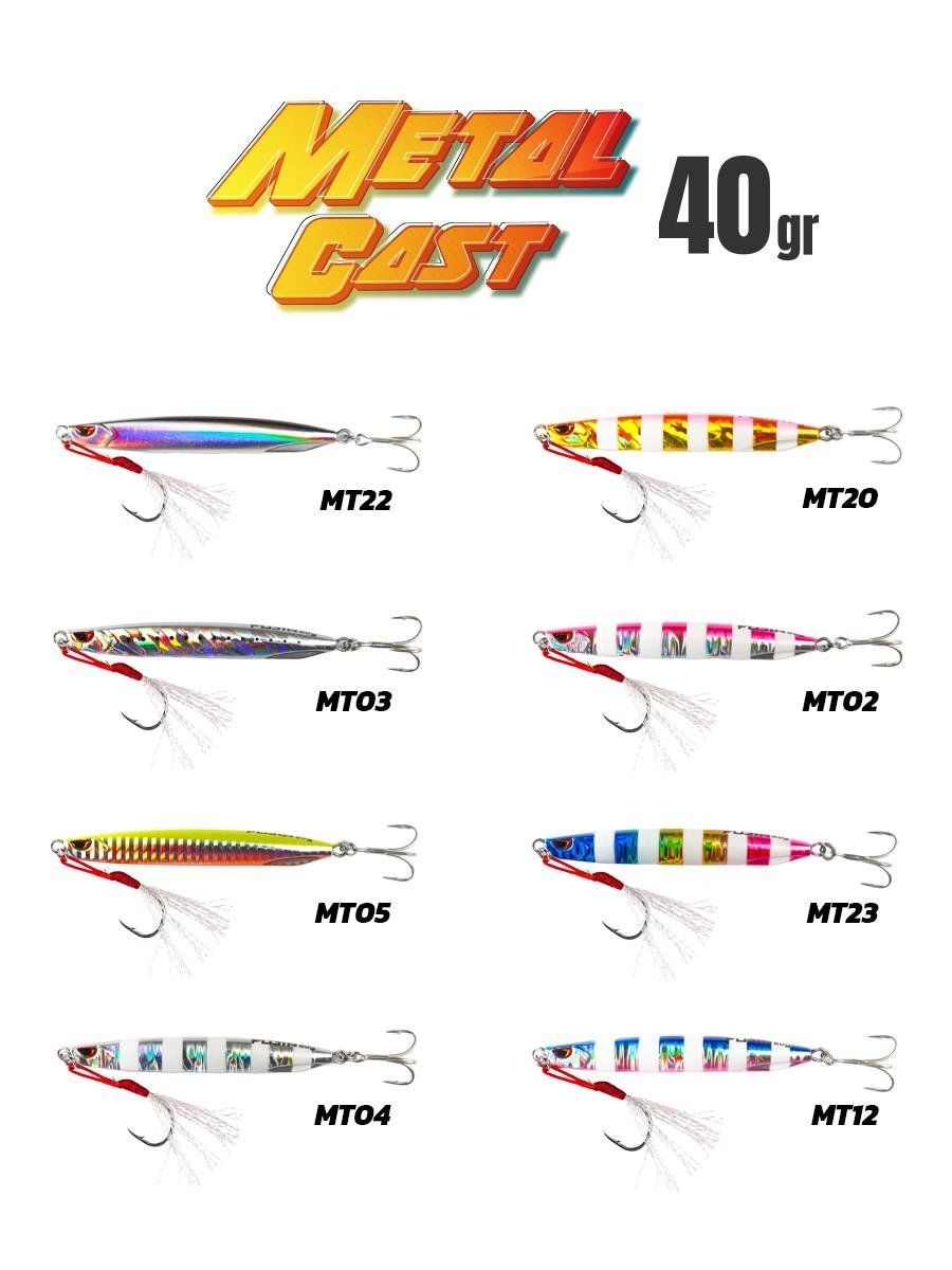 Fujin Metal Cast 40gr Shore Jig Metal Yem