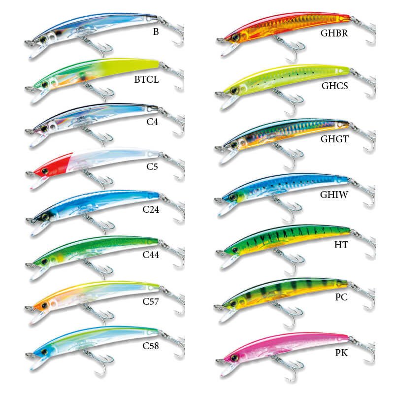 Yozuri Original Crystal Minnow Floating Sahte Balığı 110 mm