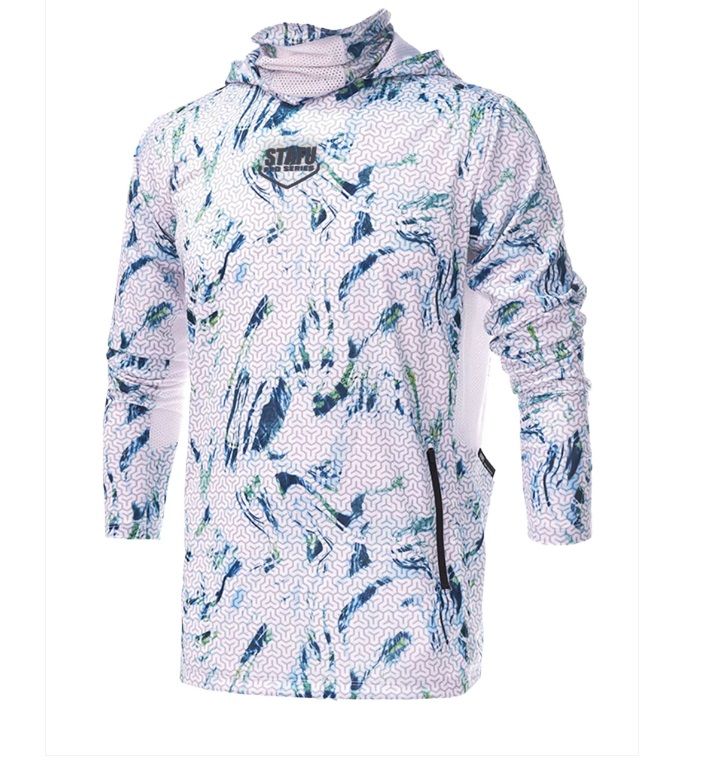 Argonaut Maskeli UV Korumalı Uzun Kollu Performans T-Shirt - Trophy Beyaz