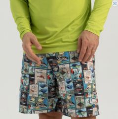 Stafu Latitude Swim Short - Stamp
