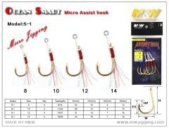 M&W Jigging Ocean Smart S-1 Micro Assist İğnesi