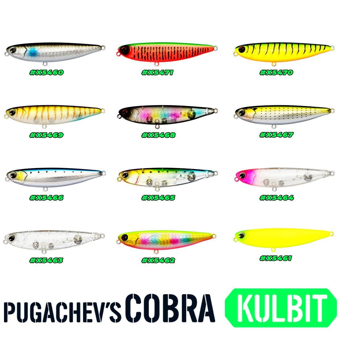 İma Pugachev\'s Cobra Kulbit 90mm 12gr Sahte Balık